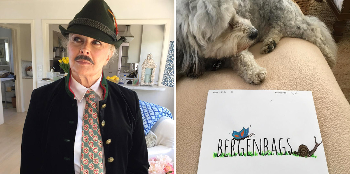 Candice Bergen's BergenBags  Dogs Make Everything Better